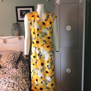 Ronni Nicole Size 12 Sunflower Dress